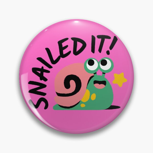 Item preview, Snailed it Sticker designed and sold by DoodlesnPoodles.