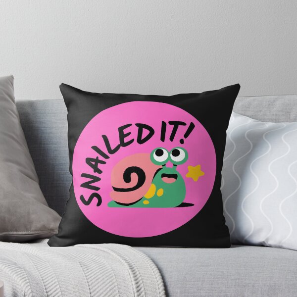 Item preview, Snailed it Sticker designed and sold by DoodlesnPoodles.