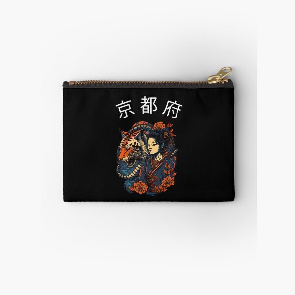 Item preview, Kyoto, Japan, Tiger and geisha drawing. Japanese culture art. designed and sold by paulo silveira.