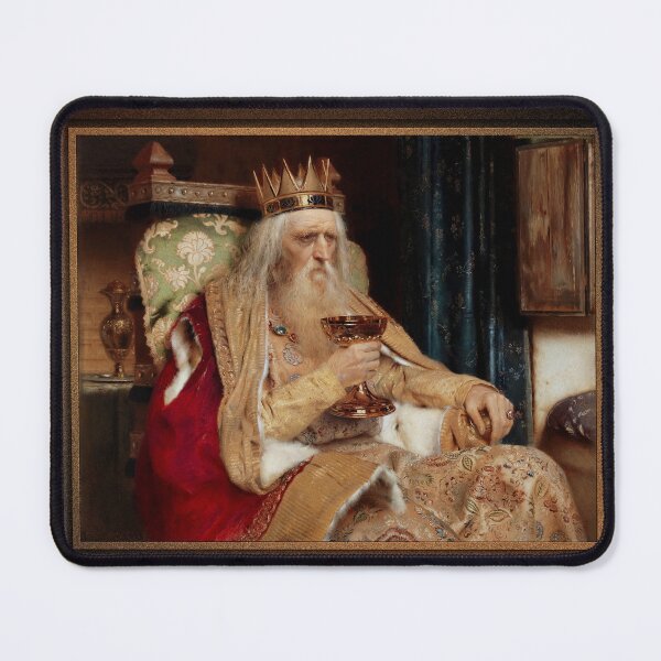 Item preview, The King of Thule by Pierre Jean Van der Ouderaa Remastered Xzendor7 Classical Art Old Masters Reproductions designed and sold by Xzendor7 Digital Art Creations.