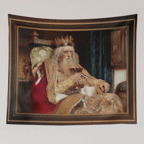 Item preview, The King of Thule by Pierre Jean Van der Ouderaa Remastered Xzendor7 Classical Art Old Masters Reproductions designed and sold by Xzendor7 Digital Art Creations.