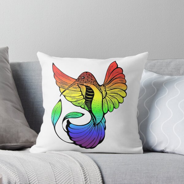 Aperçu de l'œuvre Colibri arc-en-ciel coloré créée et vendue par VaskanianArt.