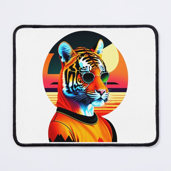 Item preview, Cool tiger wears sunglasses designed and sold by bernd49.