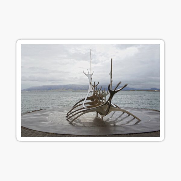 Sun Voyager, Reykjavik, Iceland Sticker