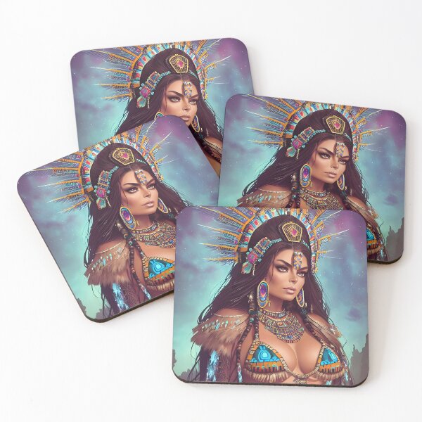Item preview, Aztec Goddess of the Wind designed and sold by magikman65.
