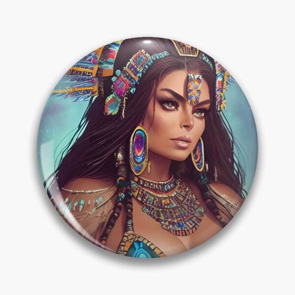 Item preview, Aztec Goddess of the Wind designed and sold by magikman65.