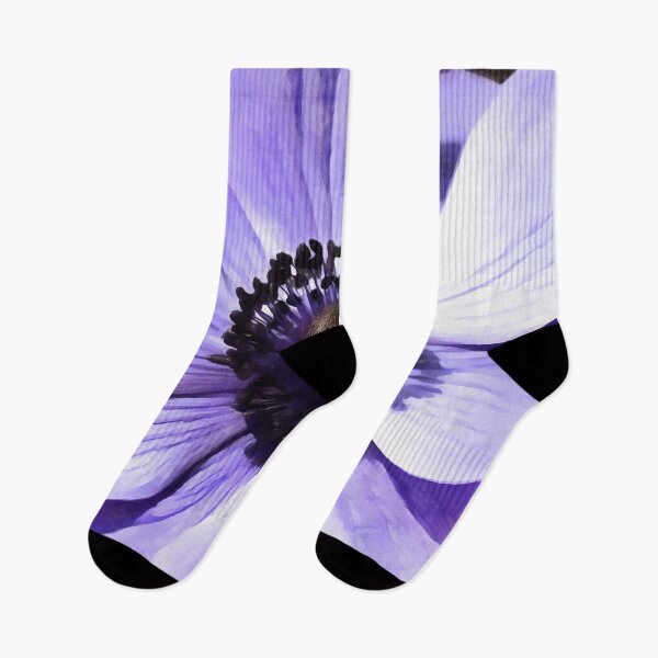 Item preview, Artistic Lilac Blue Anemone Wildflower designed and sold by taiche.