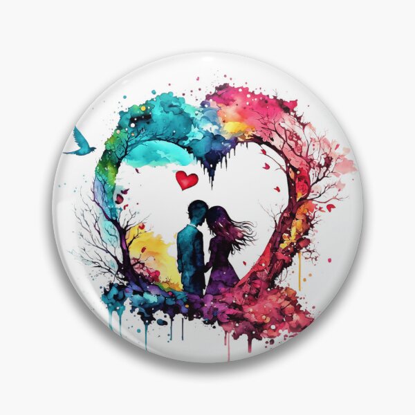 Item preview, Romantic Couple Art designed and sold by NTGUILTY.