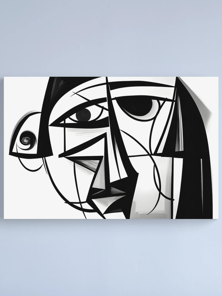 ATELIERCPH Abstract cubismポスターブラックフレーム付き Atelier Cph, Abstract Cubism - THE POSTER CLUB