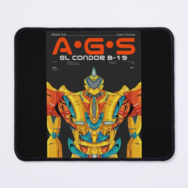Item preview, FGPX Cyber Formula X MS Gundam : A•G•S - El Condor B-19 designed and sold by efiik.