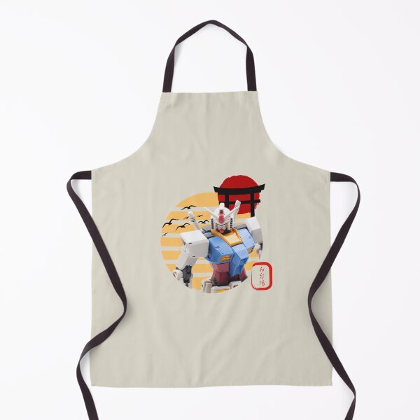 Item preview, Odaiba Tokyo Japan Gundam Robot with Vintage Sunset Vibe designed and sold by NozDesignStudio.
