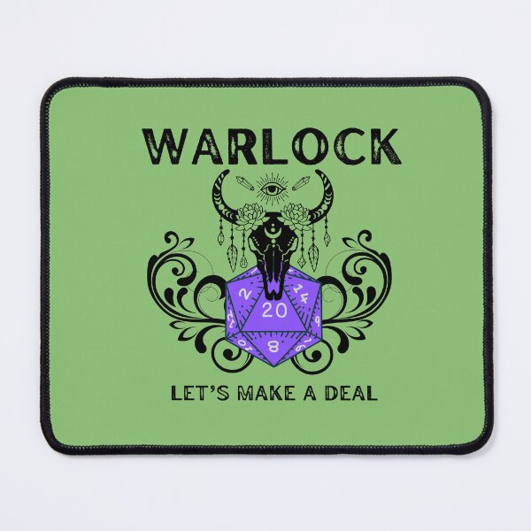 Item preview, Warlock - Let's make a deal designed and sold by InkStars.