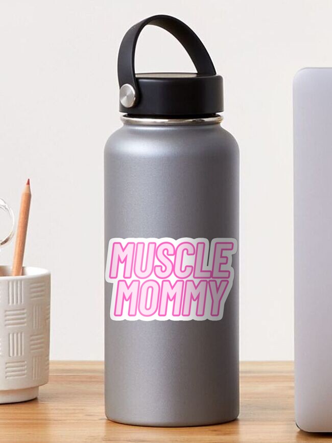 Thumbnail 1 of 3, Sticker, Muscle mommy designed and sold by CandorWanted.
