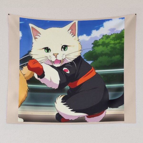 Item preview, Cat Karate Cute designed and sold by AlpacaSmokes.