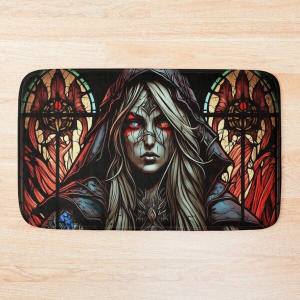Item preview, Warcraft Sylvanas Windrunner Stained Glass designed and sold by Nightarcade.