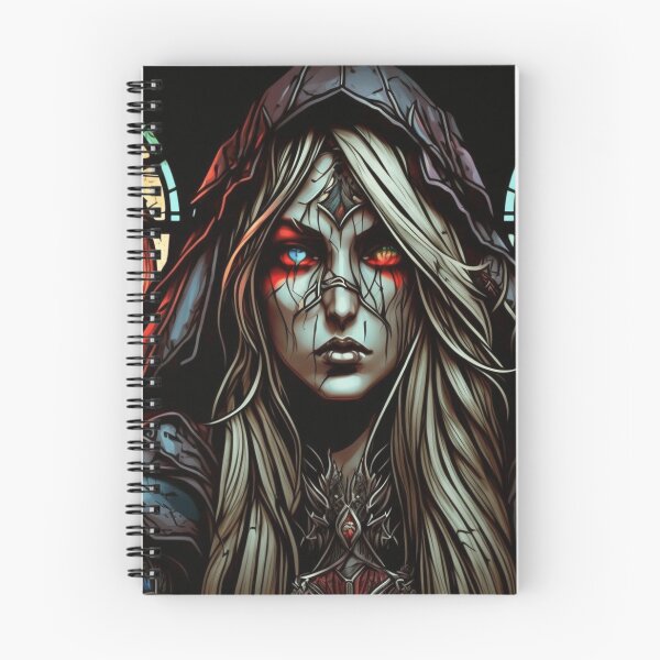 Item preview, Warcraft Sylvanas Brisaveloz vidrieras designed and sold by Nightarcade.