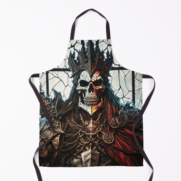 Item preview, Diablo Skeleton King Leoric Stained Glass designed and sold by Nightarcade.