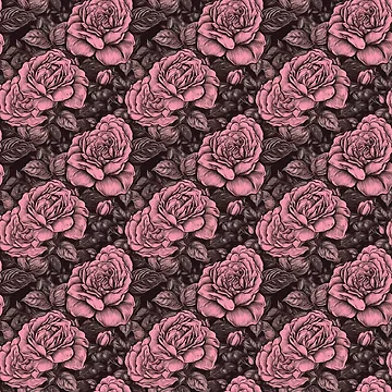 Artwork thumbnail, Romantic Roses Pattern Extravaganza by Patternprestige