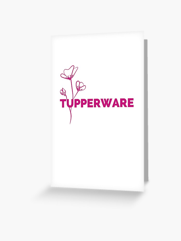 Tupperware logo | Greeting Card