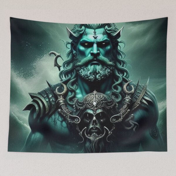 Item preview, King Poseidon Of The Sea designed and sold by BiancaDPetals.
