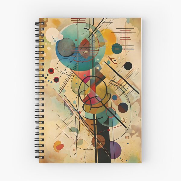 Item preview, Wassily Kandinsky Inspired Artwork designed and sold by StickeryPickery.