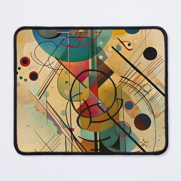 Item preview, Wassily Kandinsky Inspired Artwork designed and sold by StickeryPickery.