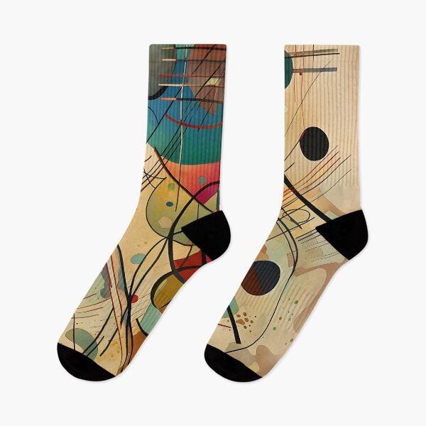 Item preview, Wassily Kandinsky Inspired Artwork designed and sold by StickeryPickery.
