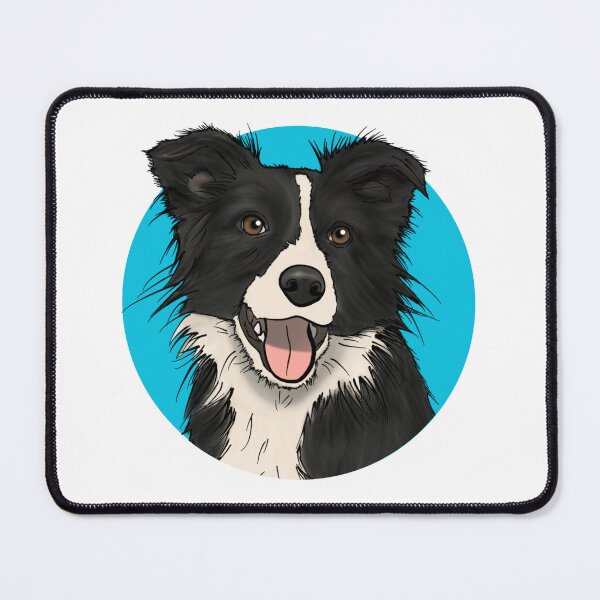 Item preview, Happy Border Collie designed and sold by SharpCookie.