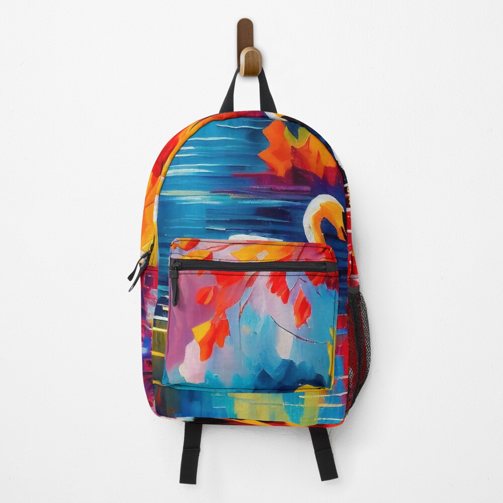 Vista previa del artículo con la obra «Mochila», diseñado y vendido por VividViews.