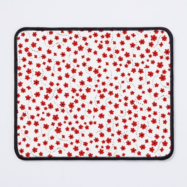 Item preview, Red flower burst designed and sold by bibmob.