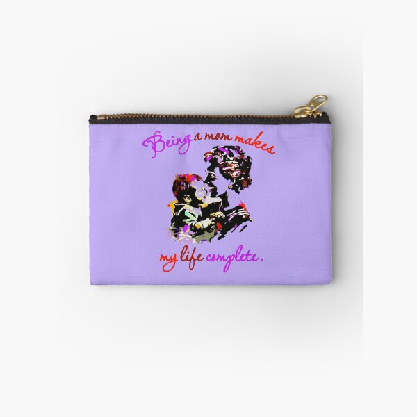 Item preview, being a mom makes my life complete sticker, being a mom makes my life complete colorful sticker,  designed and sold by KesDesigns ⭐⭐⭐⭐⭐.