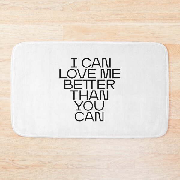 Item preview, I can love me better than you can (black) designed and sold by didijuca.