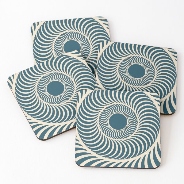 Item preview, Colorful swirling stripes checkered pattern 39 designed and sold by UnaWu533.