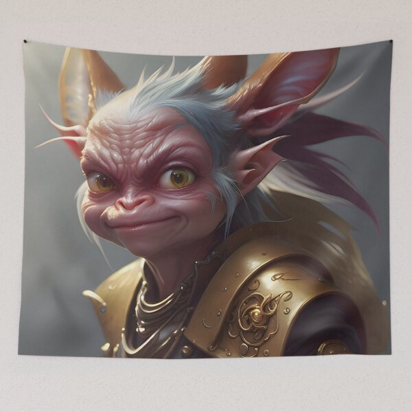 Item preview, Guerrero anciano Fiesty Gremlin designed and sold by magikman65.