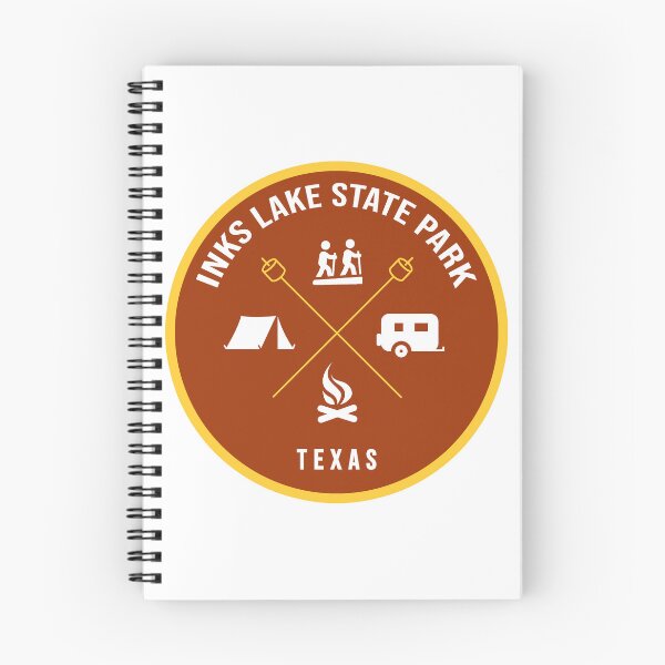 Item preview, Inks Lake State Park Texas Heraldic Logo designed and sold by VanyaKar.
