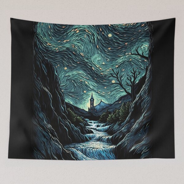 Item preview, Agartha Rapids designed and sold by OccultDreams.