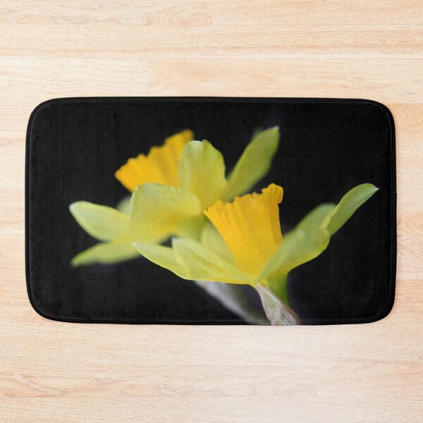 Item preview, Yellow flowers on black background designed and sold by olena2552.