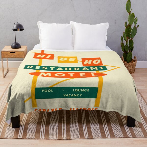 Artikelvorschau, HI DE HO RESTAURANT MOTEL - WERBUNG entworfen und verkauft von ThrowbackAds.