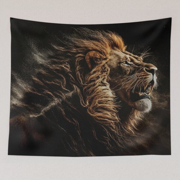 Item preview, The Mighty Lion designed and sold by FantasySkyArt.