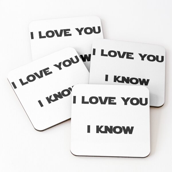 Item preview, - I love you. - I know. designed and sold by WhatTeeFox.
