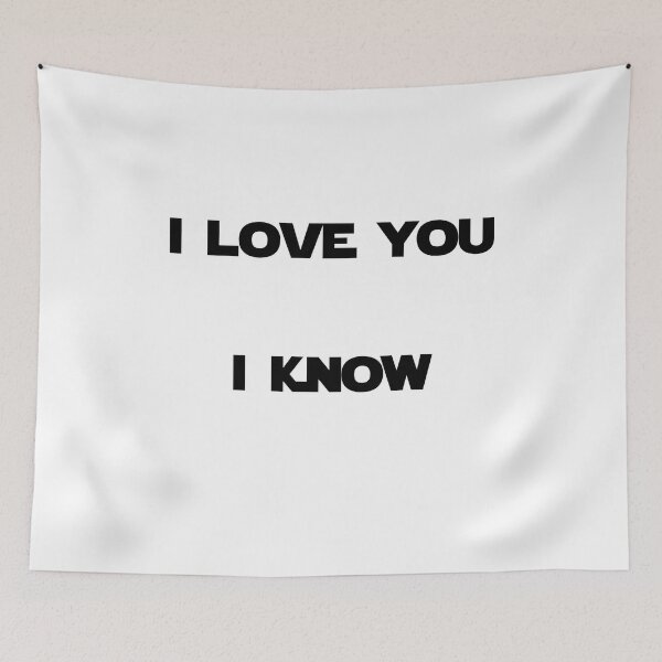 Item preview, - I love you. - I know. designed and sold by WhatTeeFox.