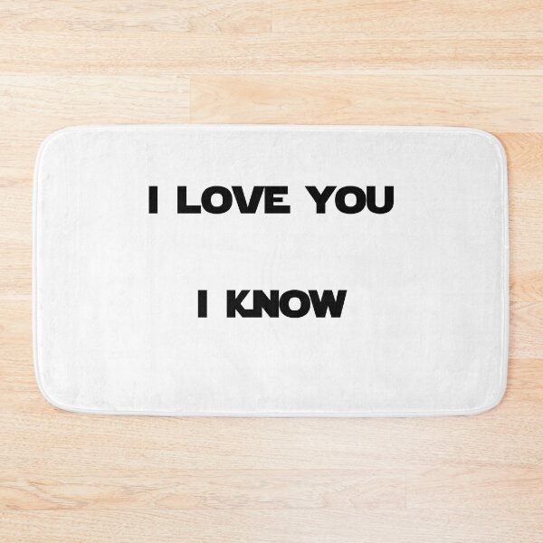 Item preview, - I love you. - I know. designed and sold by WhatTeeFox.