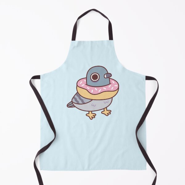 Item preview, Cute Pigeon With Donut Necklace Funny designed and sold by rustydoodle.