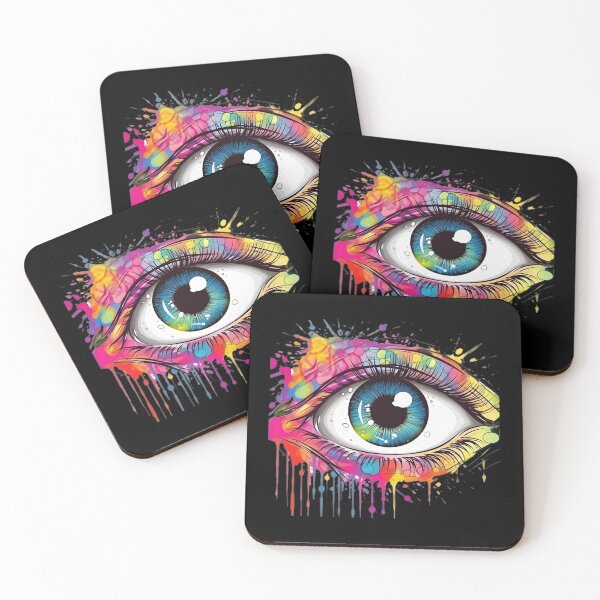 Item preview, Abstract Human Eye, Colorful designed and sold by CyfroweMysli.