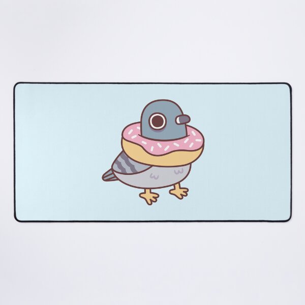 Item preview, Cute Pigeon With Donut Necklace Funny designed and sold by rustydoodle.