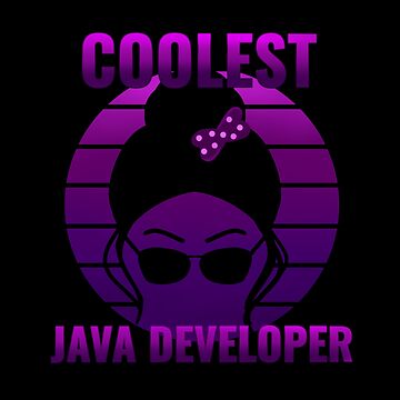 "Coolest Java developer - web developer" Sticker for Sale by ...