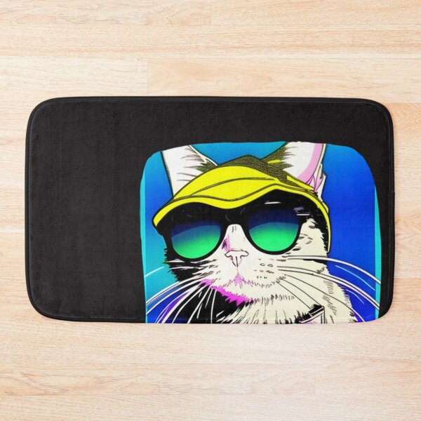 Item preview, Cat Meaw with Sunglasses  designed and sold by Mita ⭐⭐⭐⭐⭐.