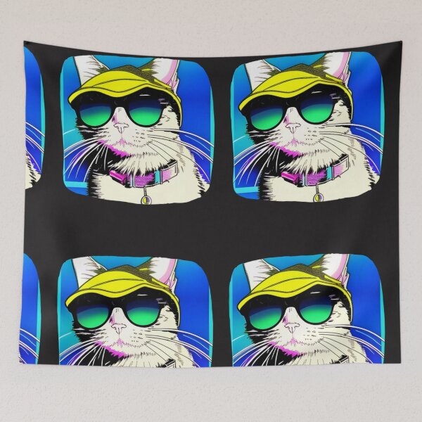 Item preview, Cat Meaw with Sunglasses  designed and sold by Mita ⭐⭐⭐⭐⭐.