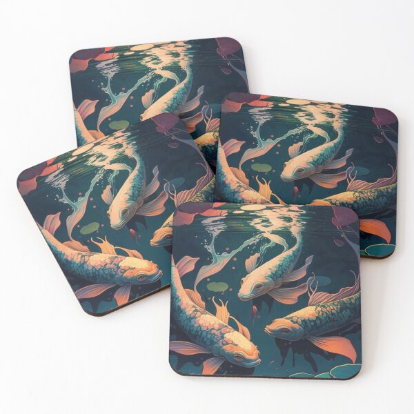 Item preview, Koi fish art designed and sold by zoldi.