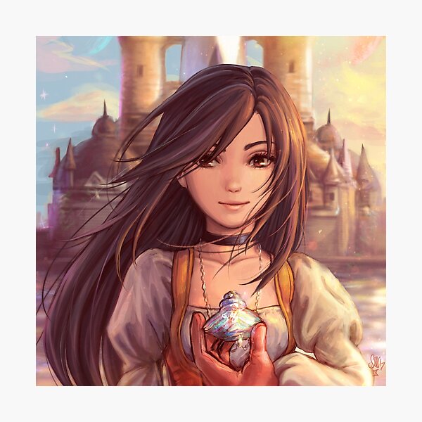 Final Fantasy 9 - Garnet Photographic Print